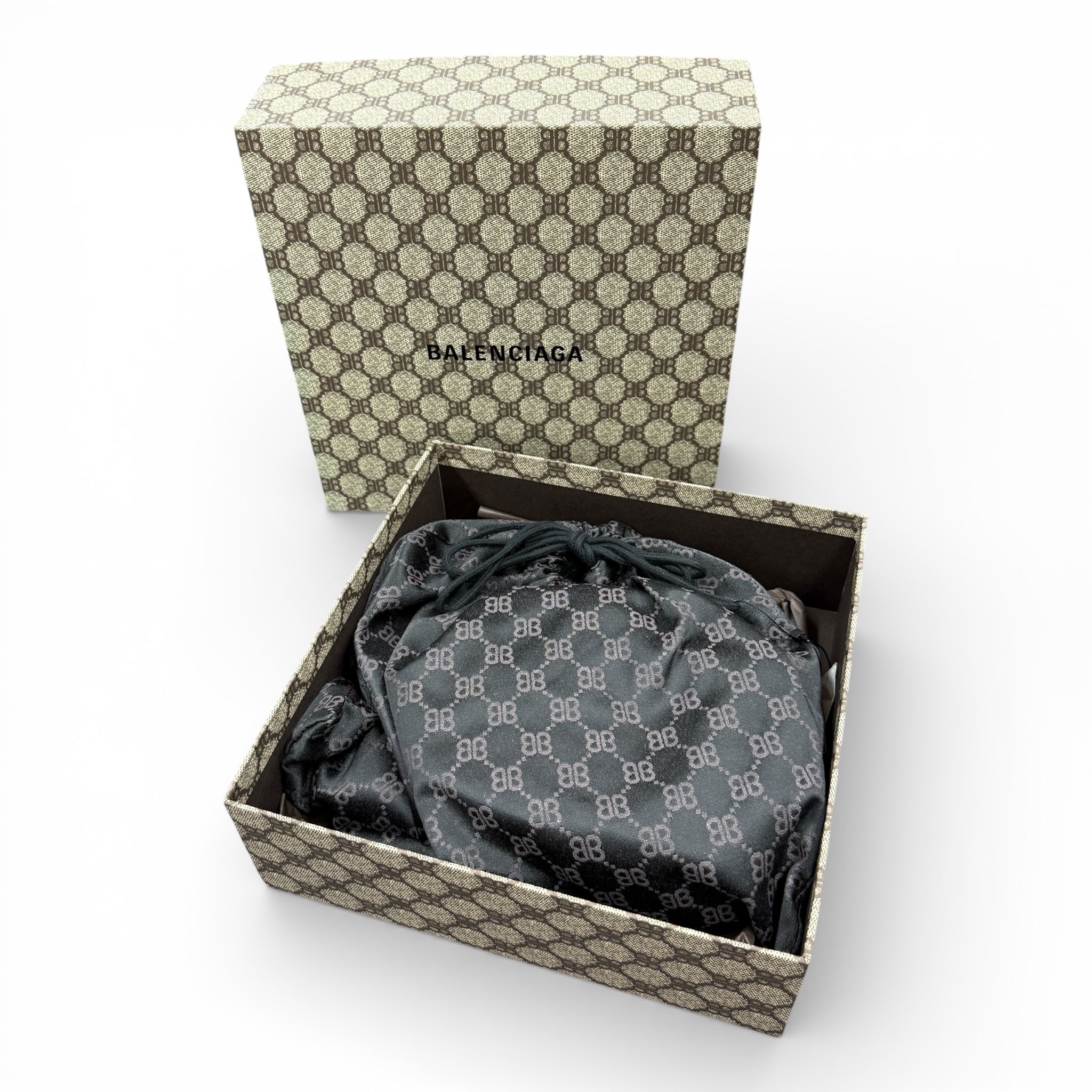 GUCCI × BALENCIAGA The Hacker Project Jackie 1961 Mini Bag BB Monogram Canvas グッチ × バレンシアガ ザ ハッカー プロジェクト ジャッキー1961 ミニバッグ