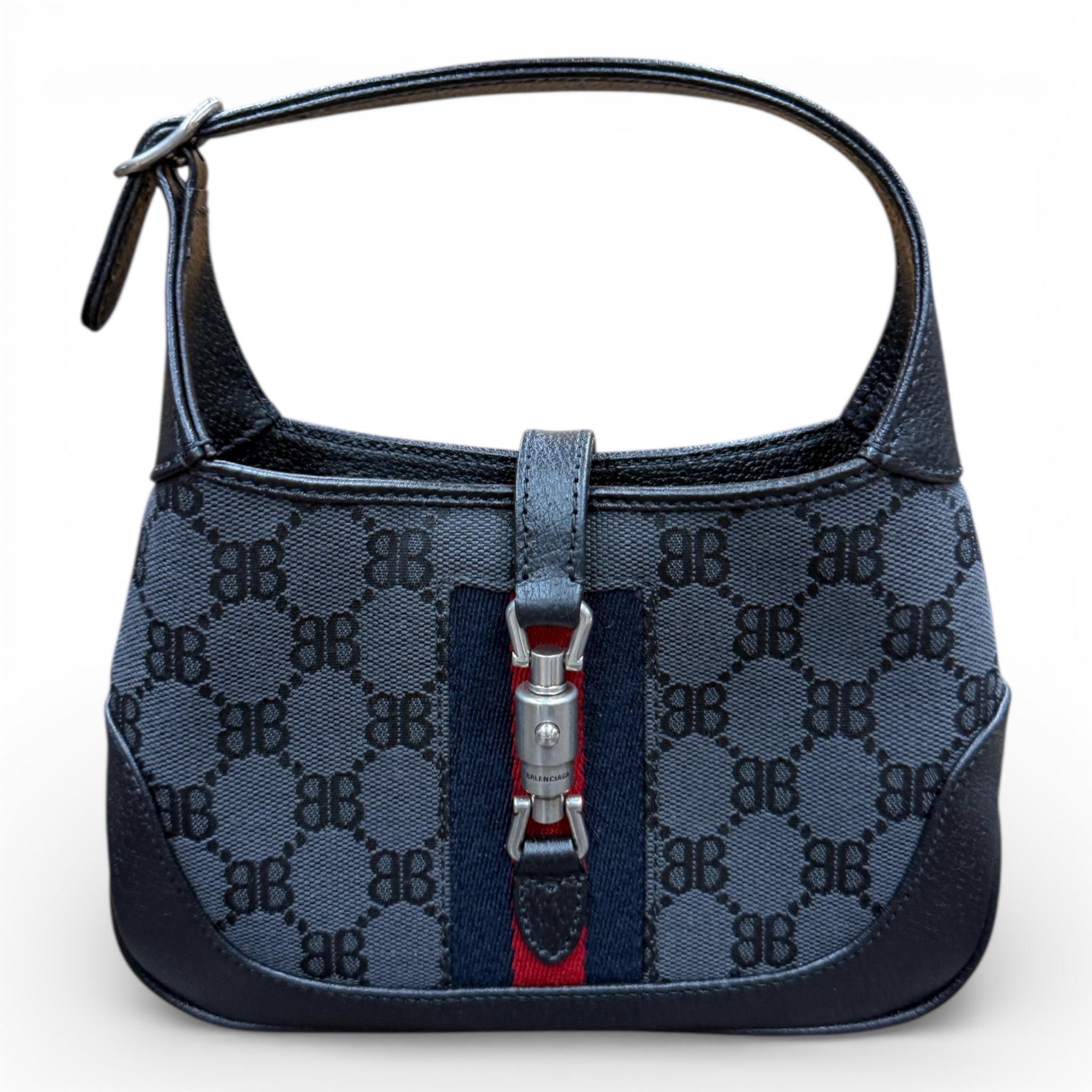 BALENCIAGA × GUCCI The Hacker Project Jackie 1961 Mini Bag