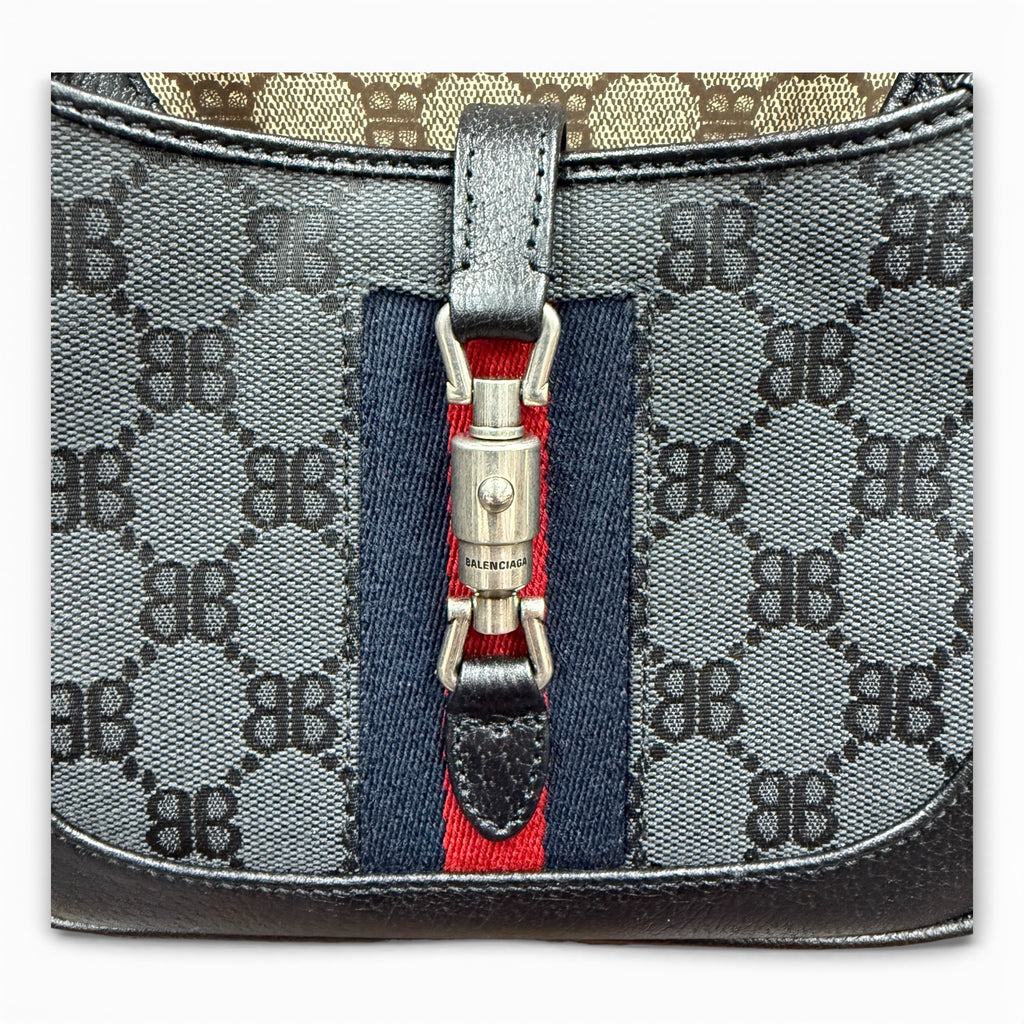 BALENCIAGA × GUCCI The Hacker Project Jackie 1961 Mini Bag バレンシアガ × グッチ ザ ハッカー プロジェクト ジャッキー1961 ミニバッグ