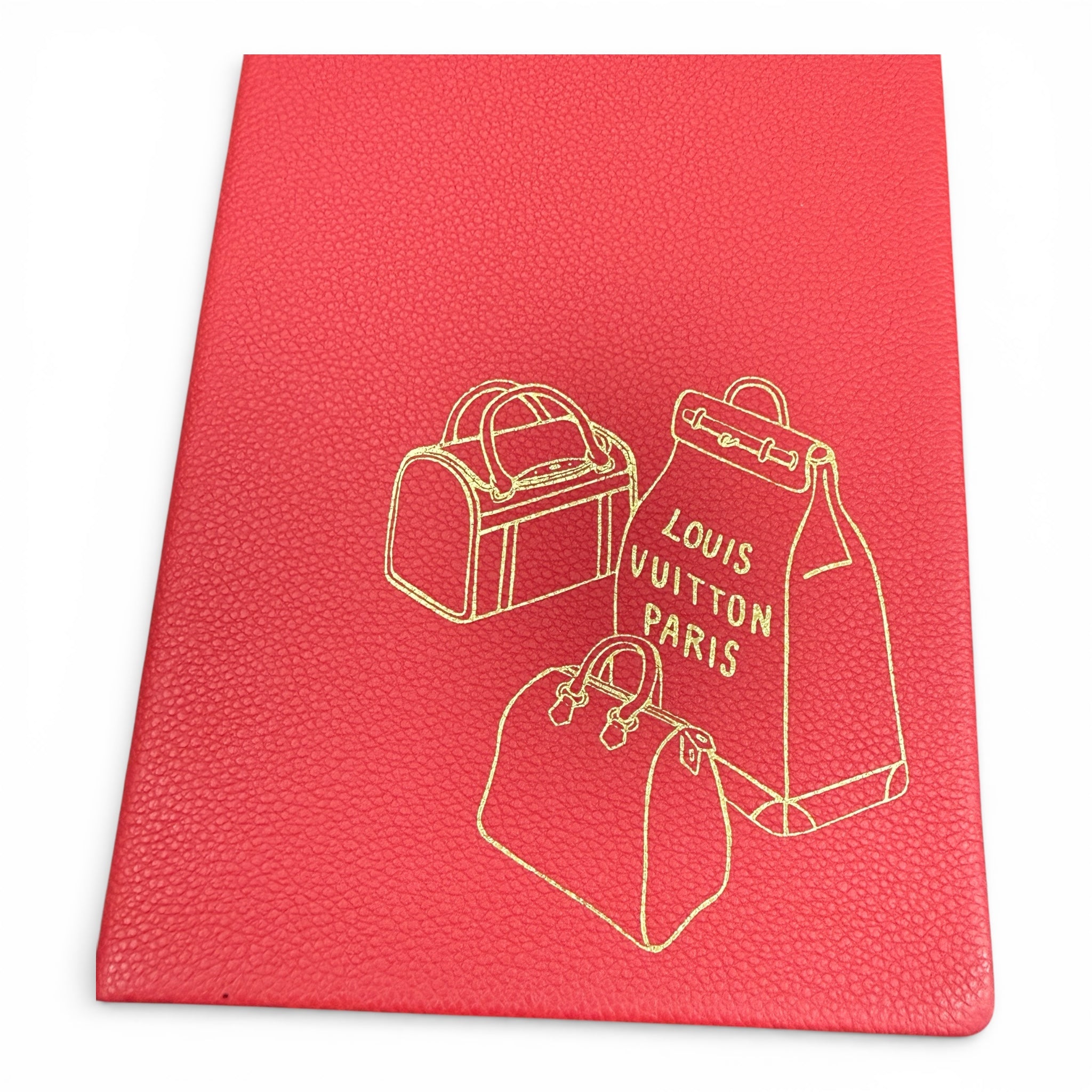 LOUIS VUITTON Caiet de Voyage Notebook Red｜ルイ・ヴィトン カイエ・ドゥ・ヴォワヤージュ ノート レッド