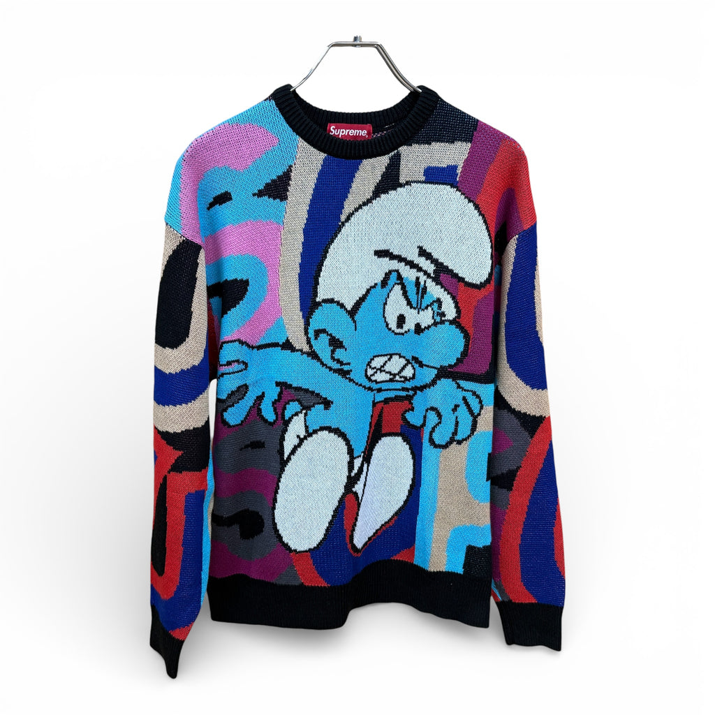 Supreme Smurfs Knit Sweater Size M シュプリーム スマーフ ニット セーター